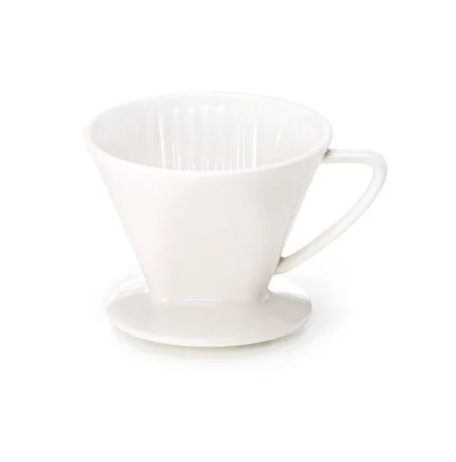 Koffiefilter in keramiek